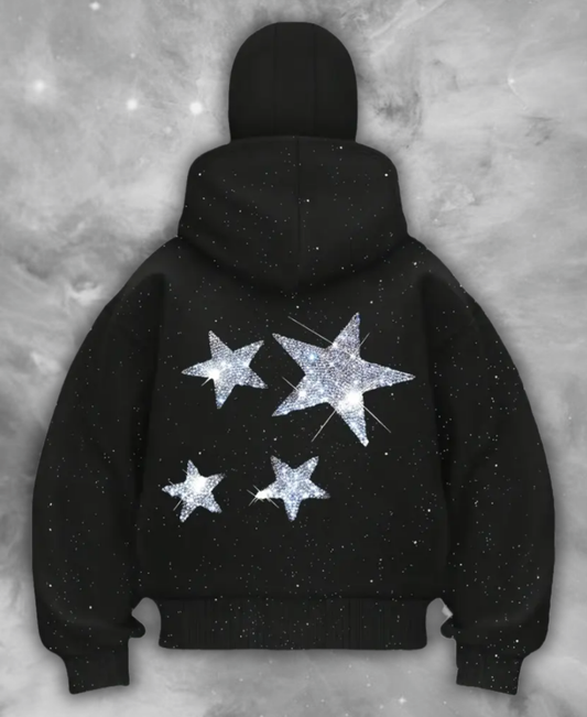 Balaclava "Starboy" Zip-Up Hoodie
