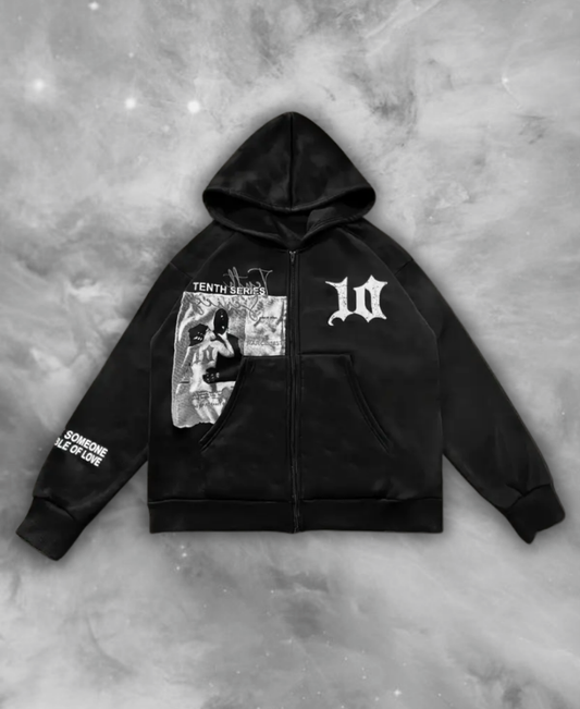 Tenth Series 10 Zip-Up Hoodie
