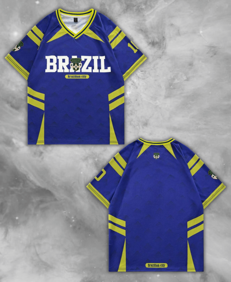 Brazilian City Retro Jersey Tee