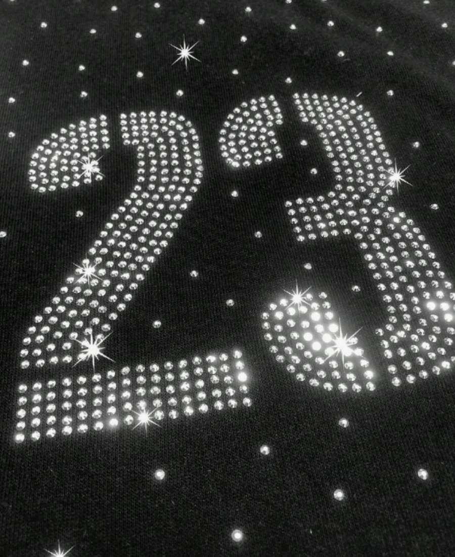 Legend 23 Rhinestone Şort