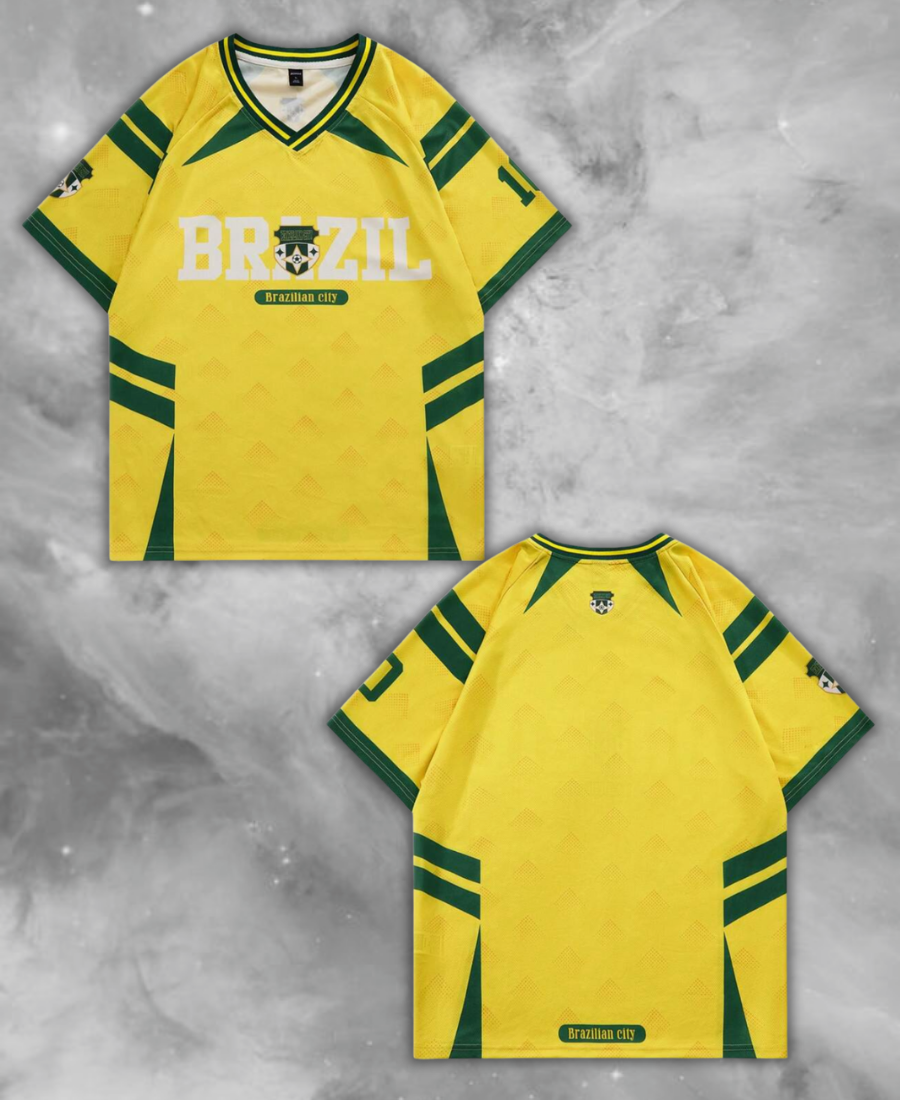 Brazilian City Retro Jersey Tee