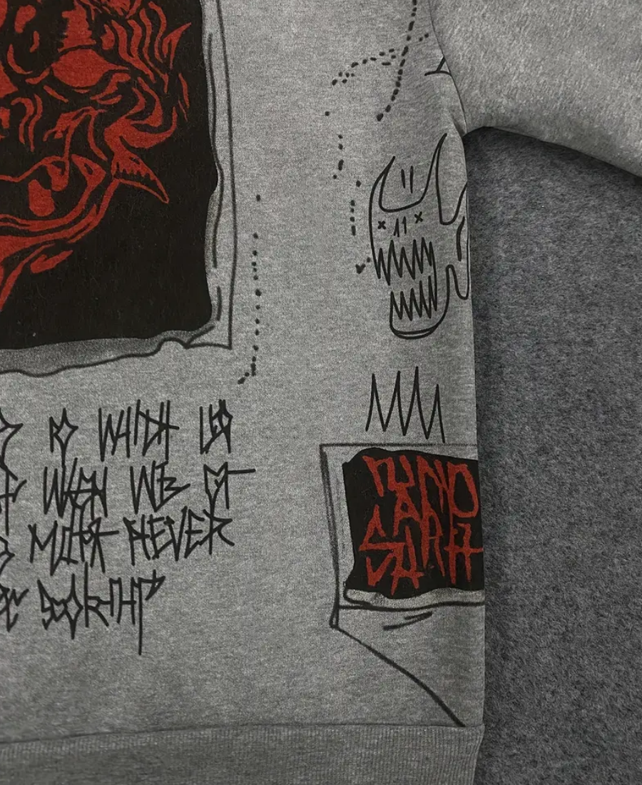 Satan Contract 13 Zip-Up Hoodie