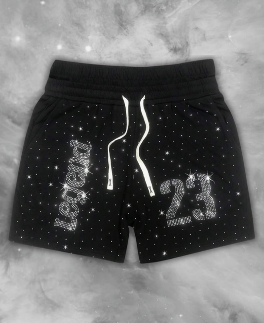 Legend 23 Rhinestone Şort
