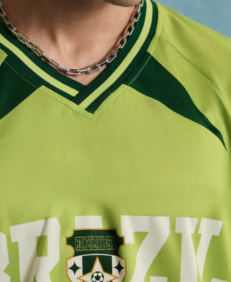 Brazilian City Retro Jersey Tee