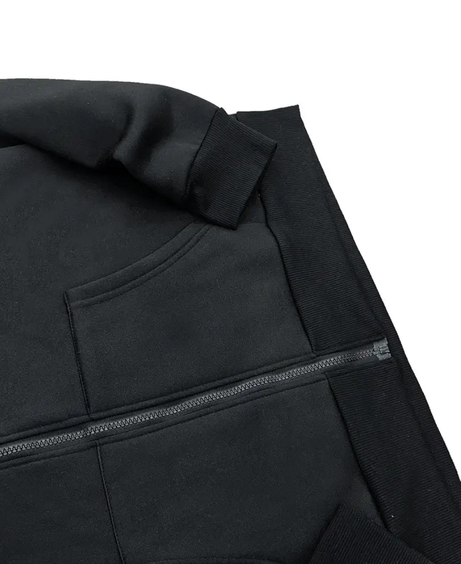 Gothic Spirit Web Zip-Up Hoodie