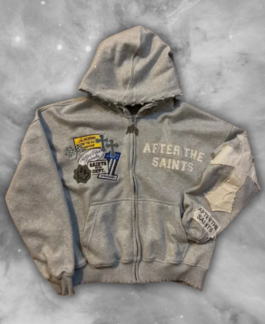 After The Saints Zip-Up Hoodie