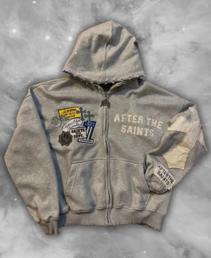 After The Saints Zip-Up Hoodie