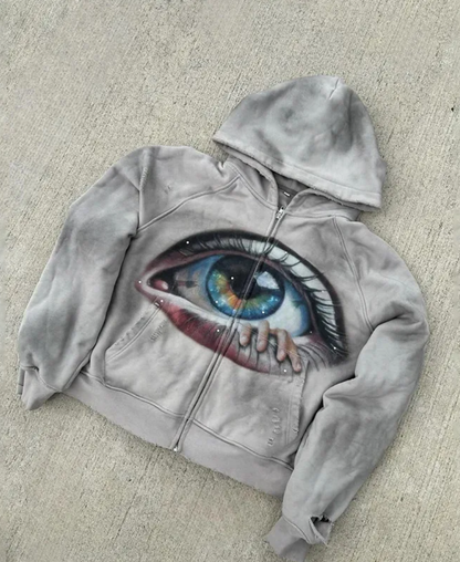 Nightmare Vision Zip-Up Hoodie