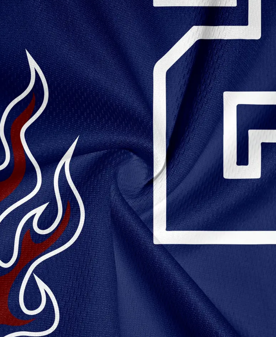 Baronov 24 Jersey Fire Tee