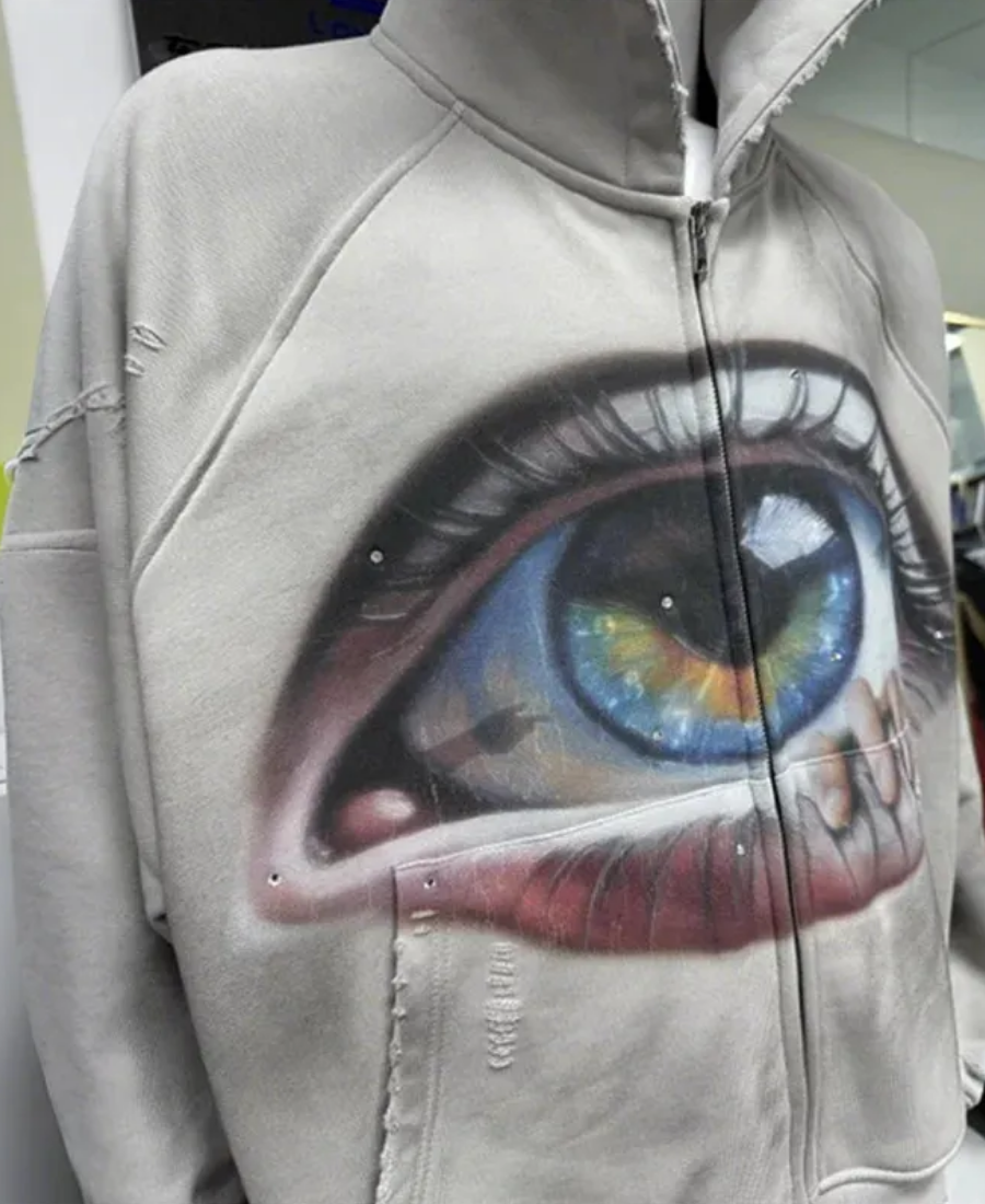 Nightmare Vision Zip-Up Hoodie