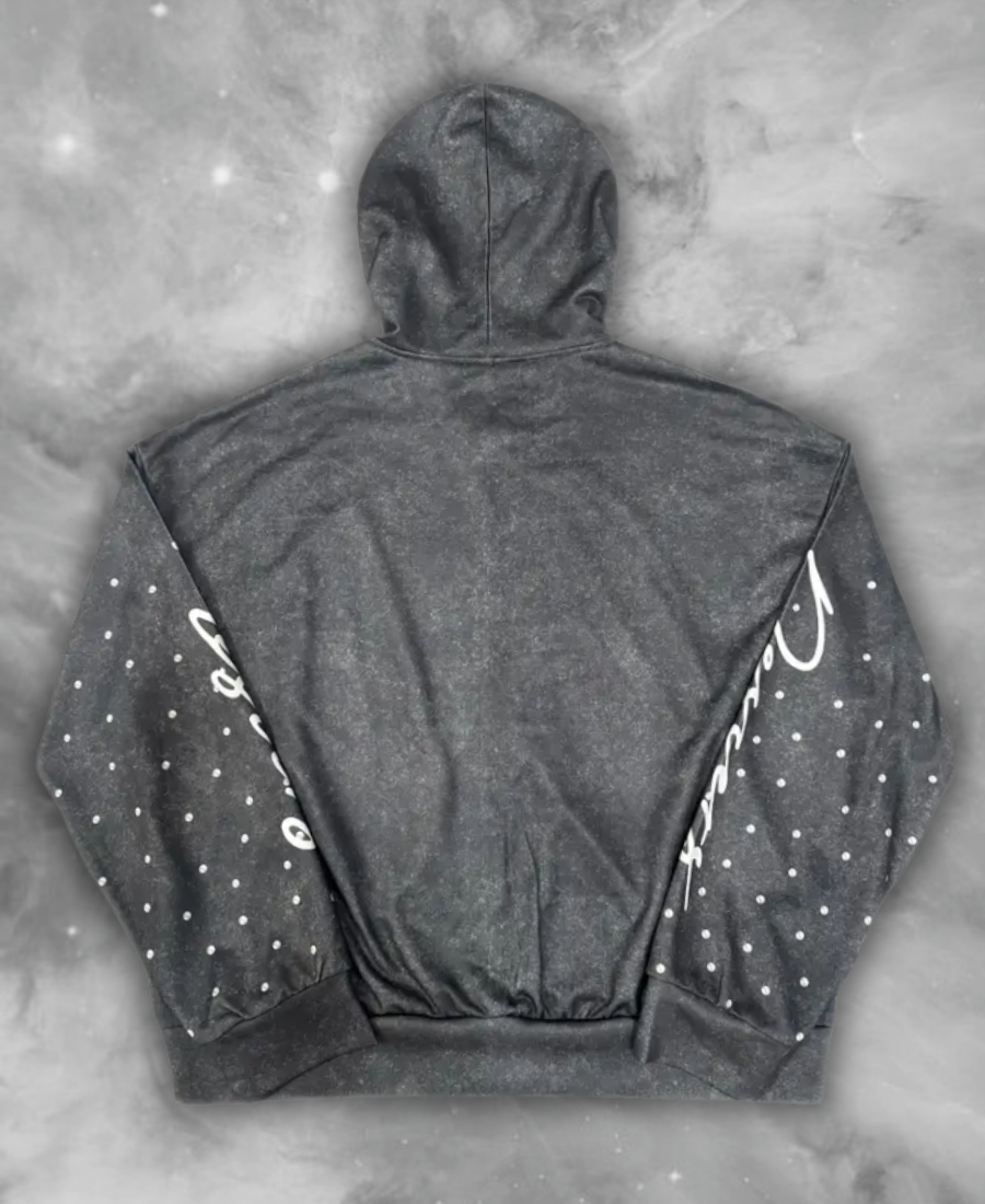 Jesus Dragovic Zip-Up Hoodie