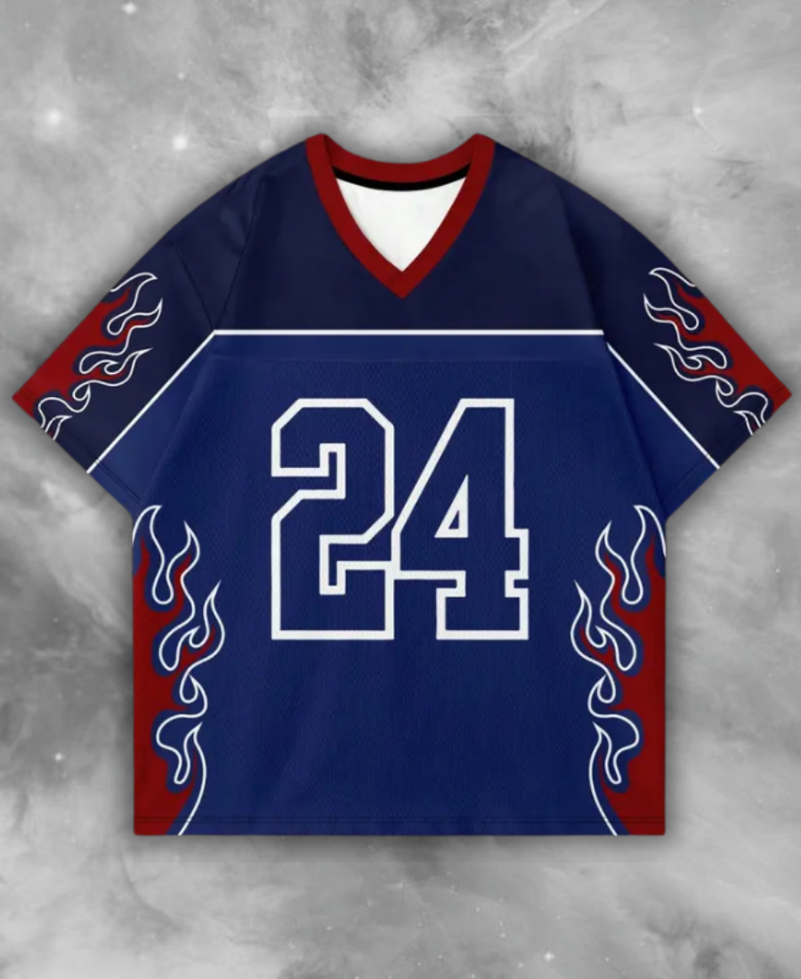 Baronov 24 Jersey Fire Tee