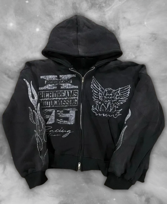 Rich Dreams Racing Zip-Up Hoodie