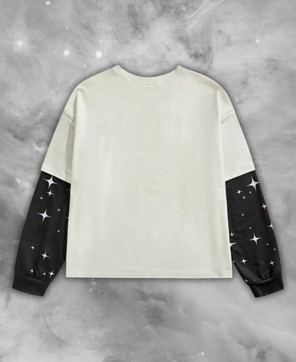 Jesus Rhinestone Long Tee