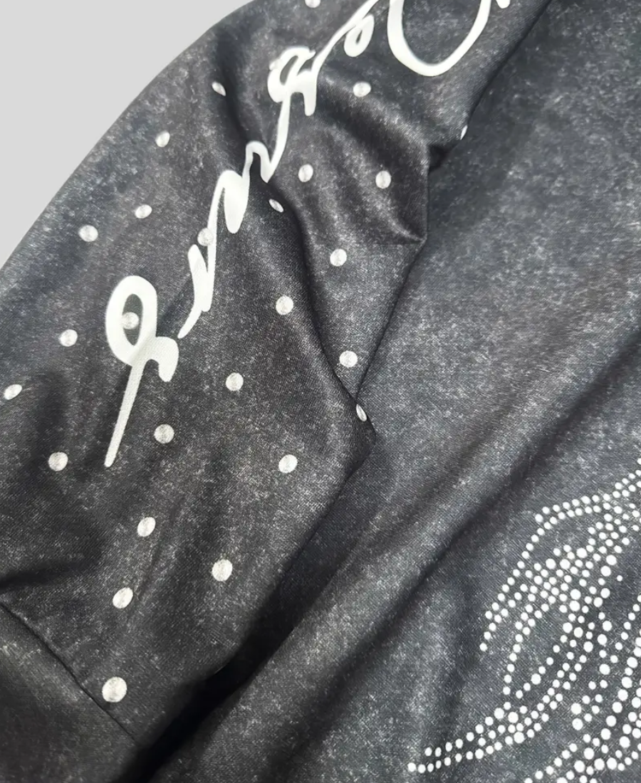 Jesus Dragovic Zip-Up Hoodie