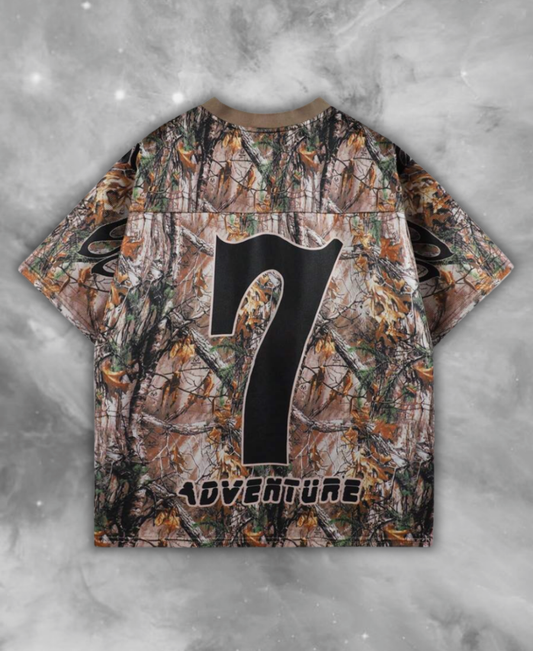 Adventure 987 Camouflage Jersey Tee