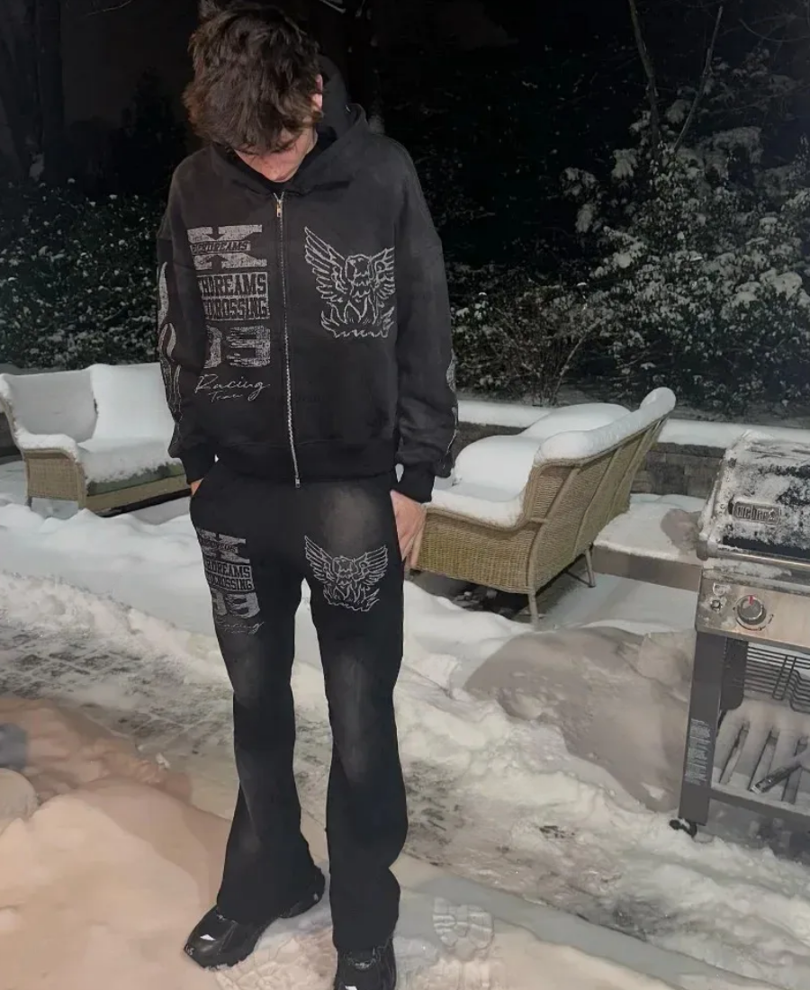 Rich Dreams Racing Zip-Up Hoodie