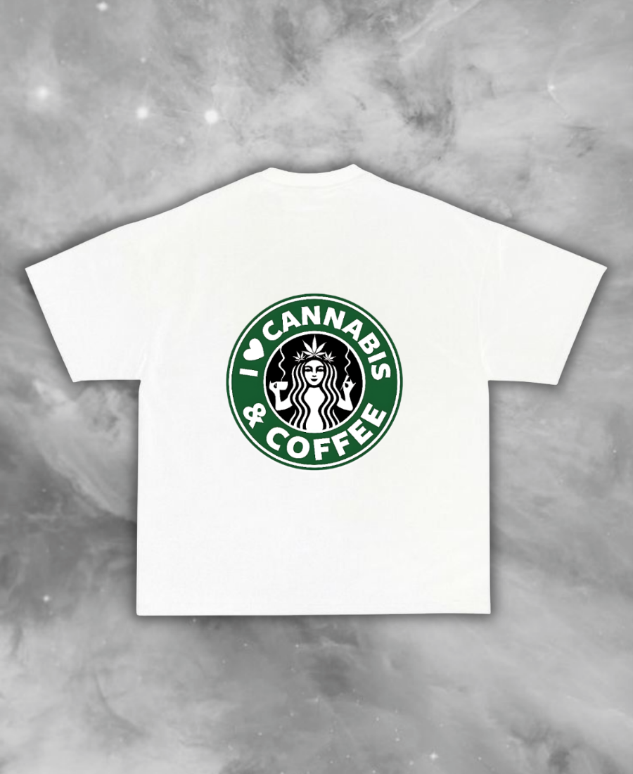 Starbucks & Cannabis Tee