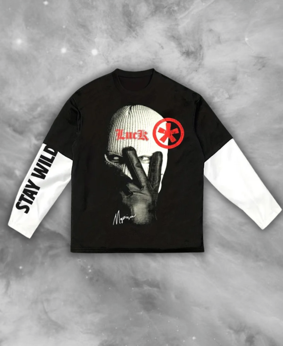Stay Wild "Luck Mask" Tee