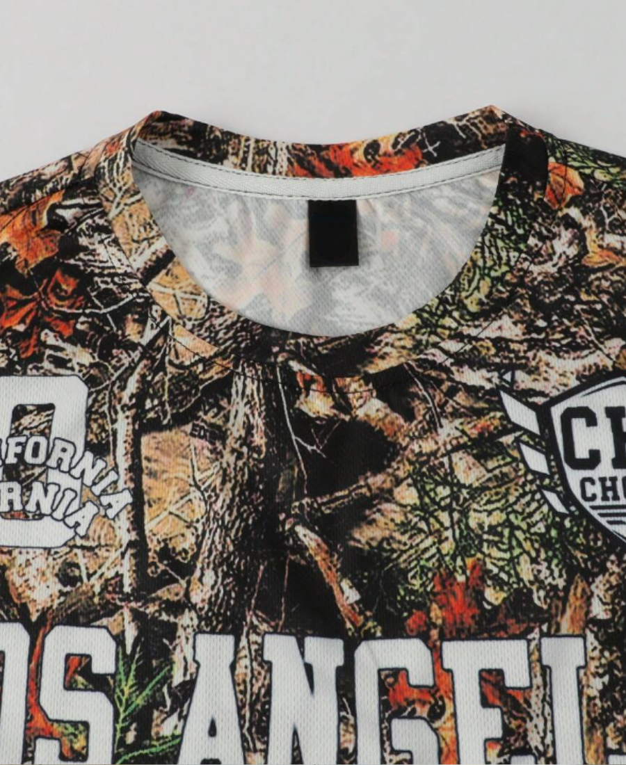 Los Angeles 88 Camouflage Jersey Tee