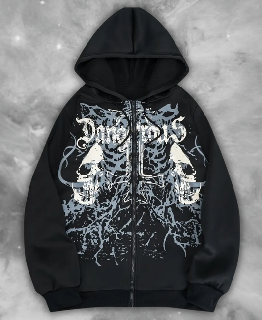 Dangerous Lung Zip-Up Hoodie