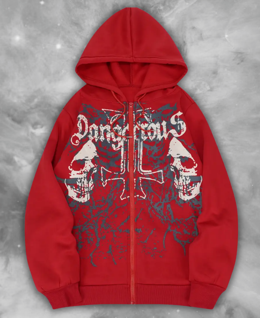 Dangerous Lung Zip-Up Hoodie
