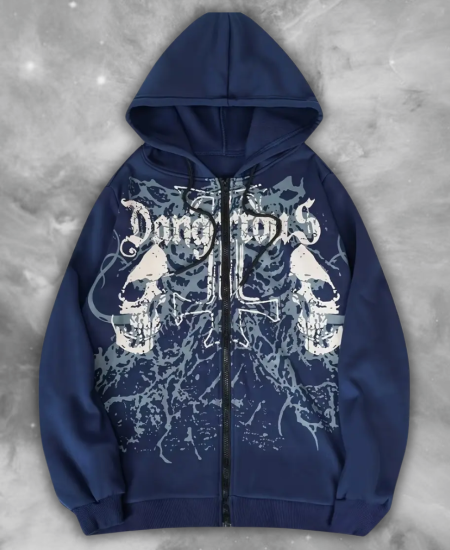 Dangerous Lung Zip-Up Hoodie