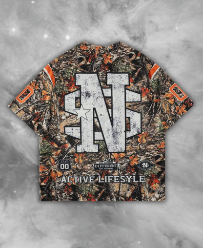 Los Angeles 88 Camouflage Jersey Tee
