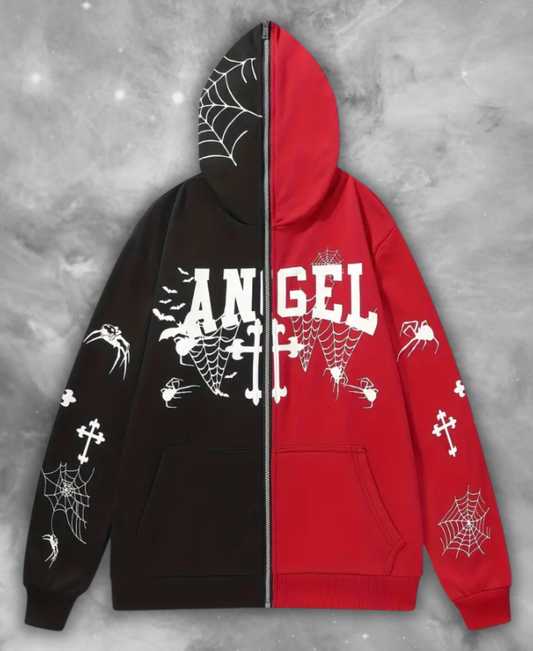Angel Dualist Zip-Up Hoodie