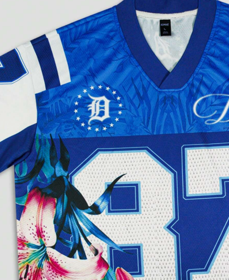 Detroit 37 Flower Jersey Tee