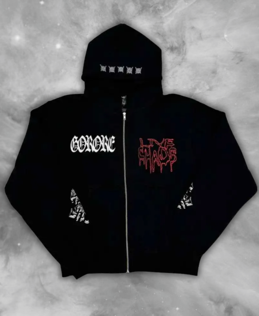 Bloodline Chaos Zip-Up Hoodie
