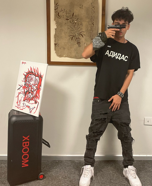 Fck Adidas Russian Tee