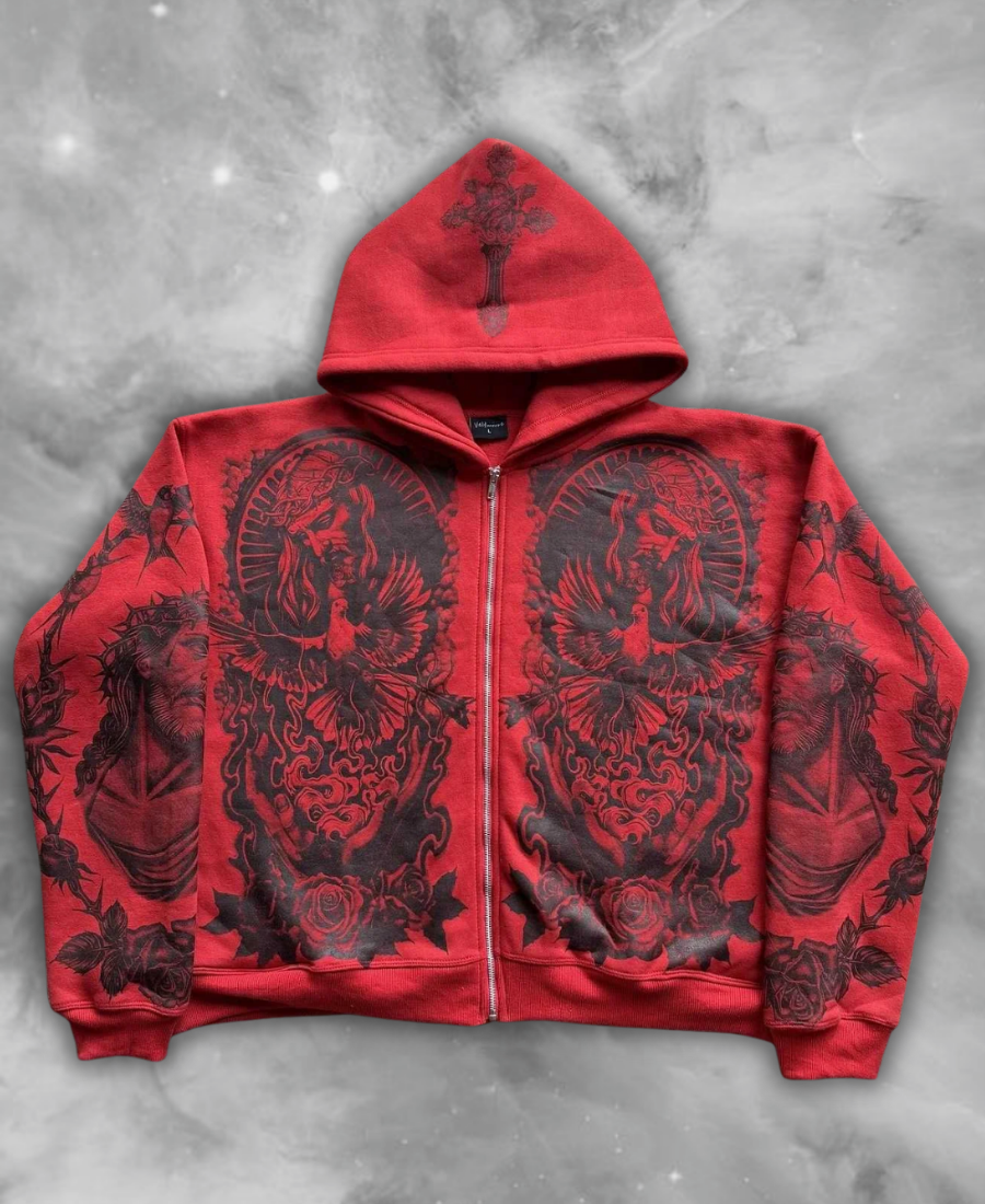 Forgive Me Zip-Up Hoodie