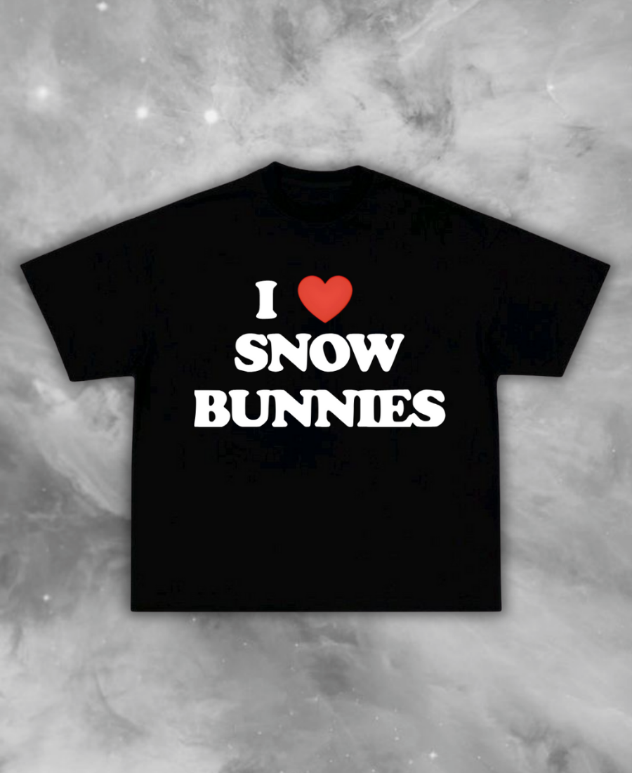I Love Snow Bunnies Tee
