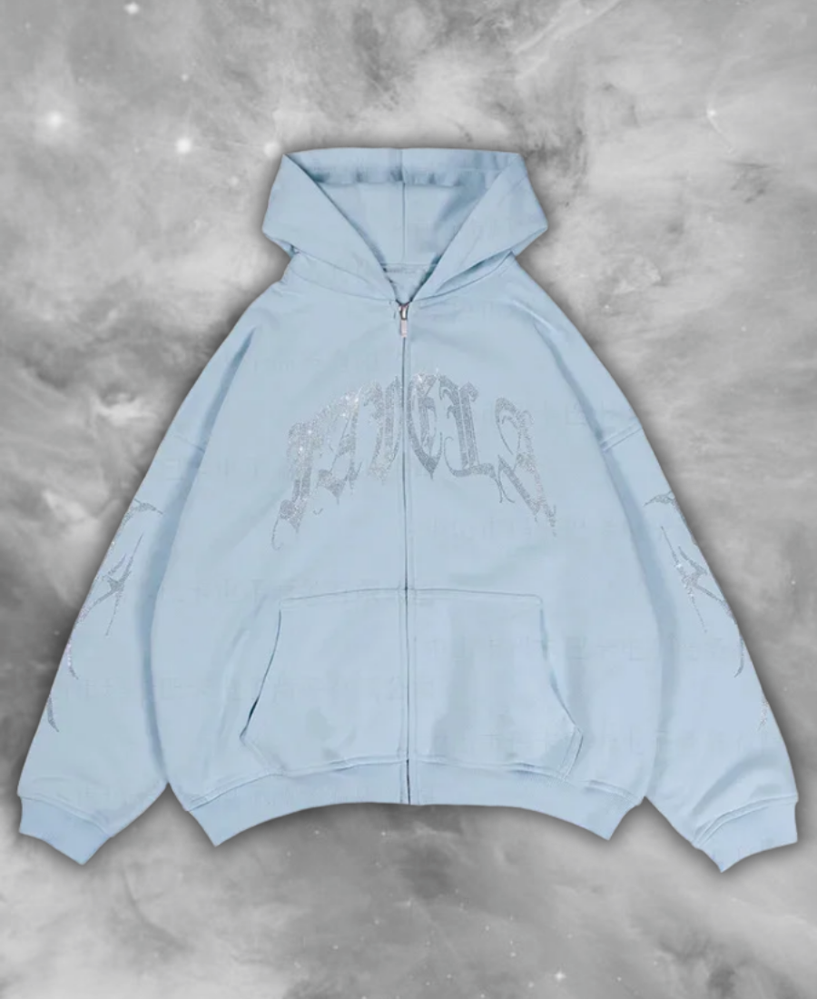 Favela Outlaw Zip-Up Hoodie