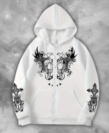 Stay Fierce Zip-Up Hoodie