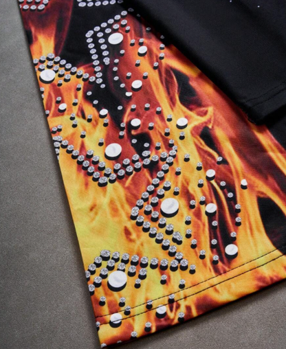 Serious Eye Flame Long Tee