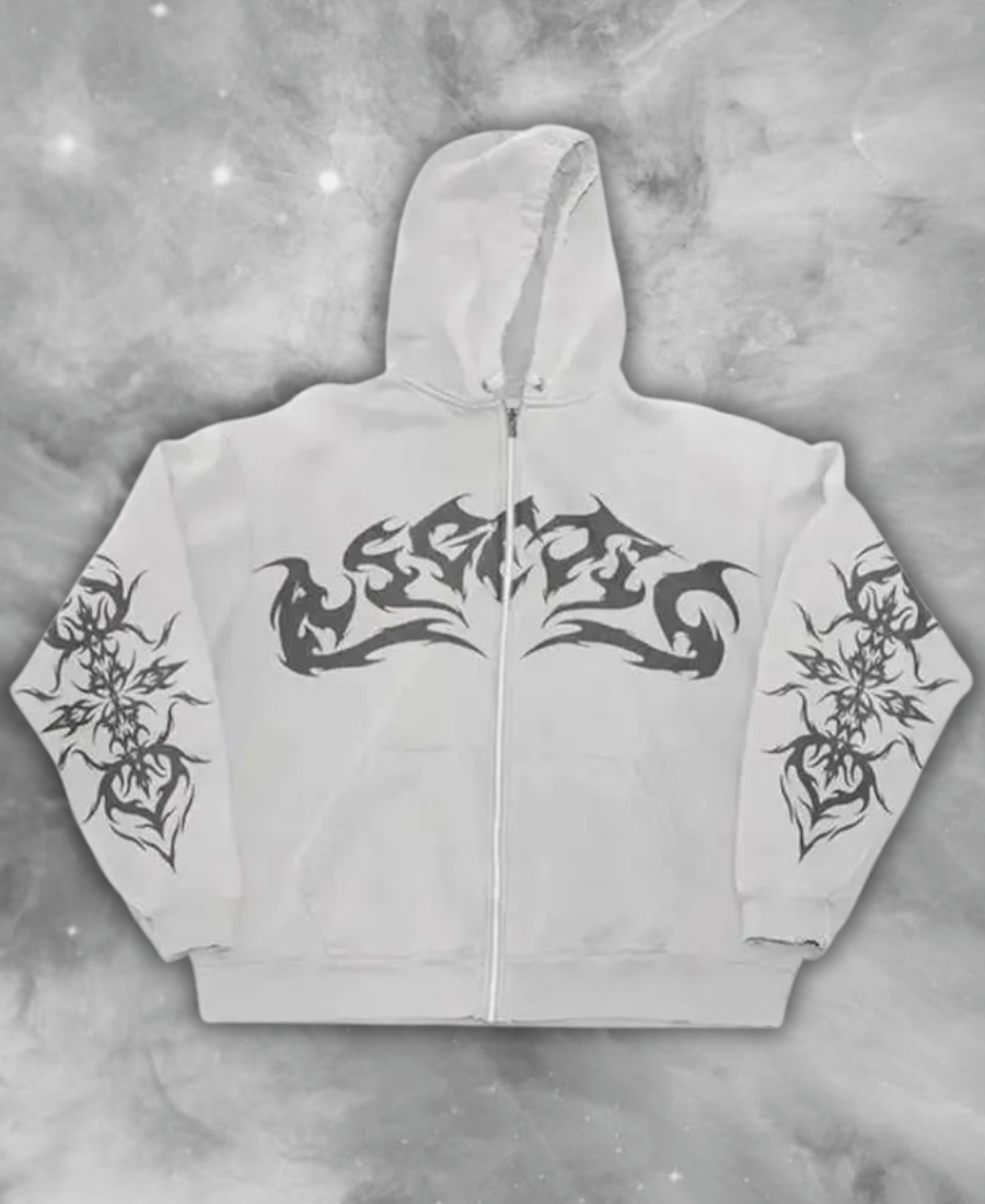 Nightfire Tribal Zip-Up Hoodie
