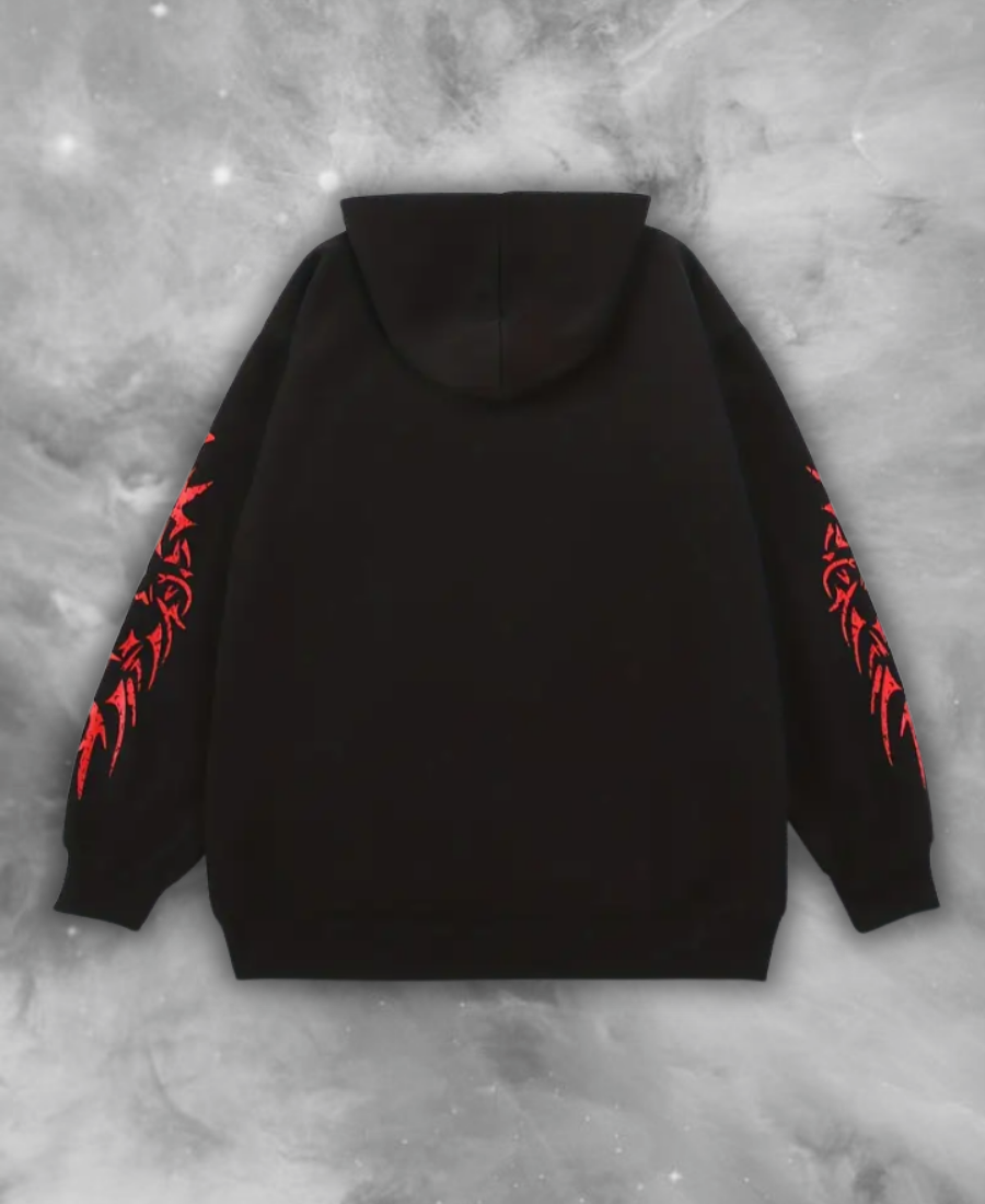 Heart Redville Zip-Up Hoodie