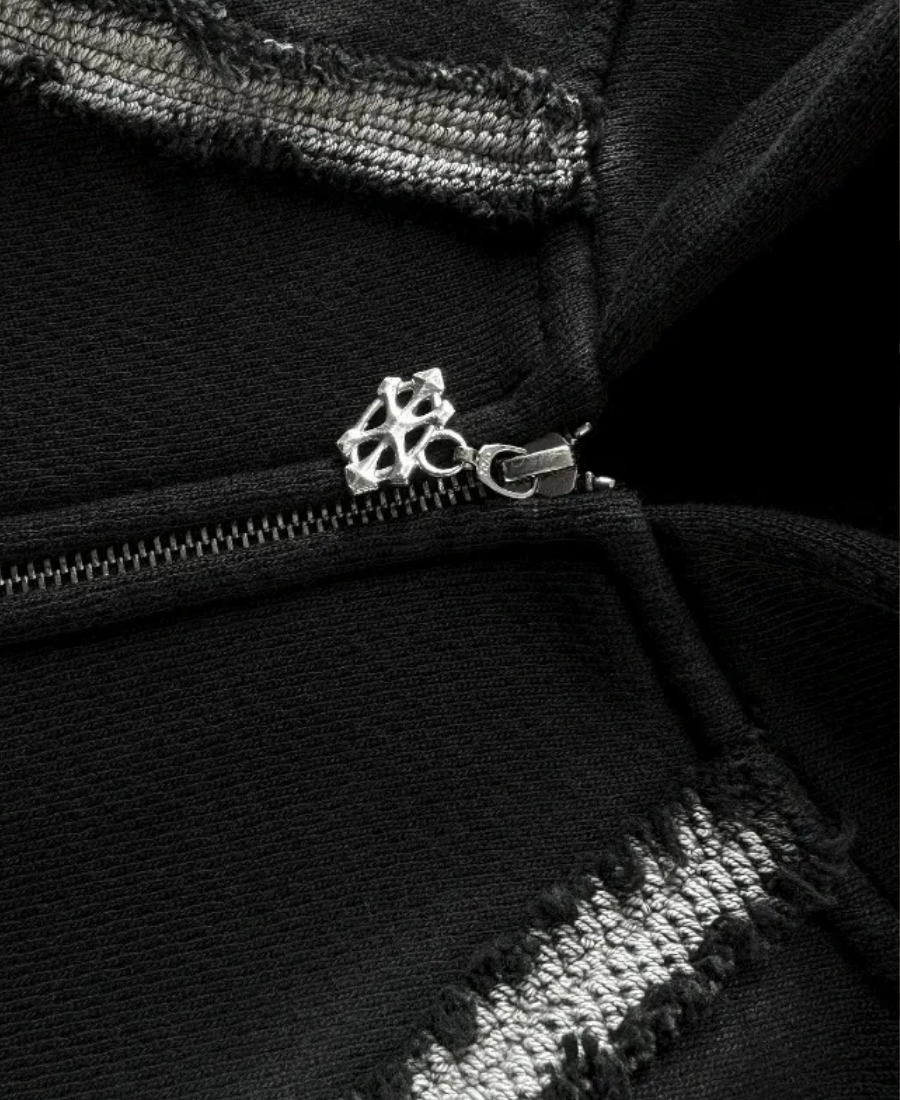 Spectral Lines Zip-Up Hoodie