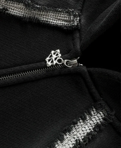 Spectral Lines Zip-Up Hoodie