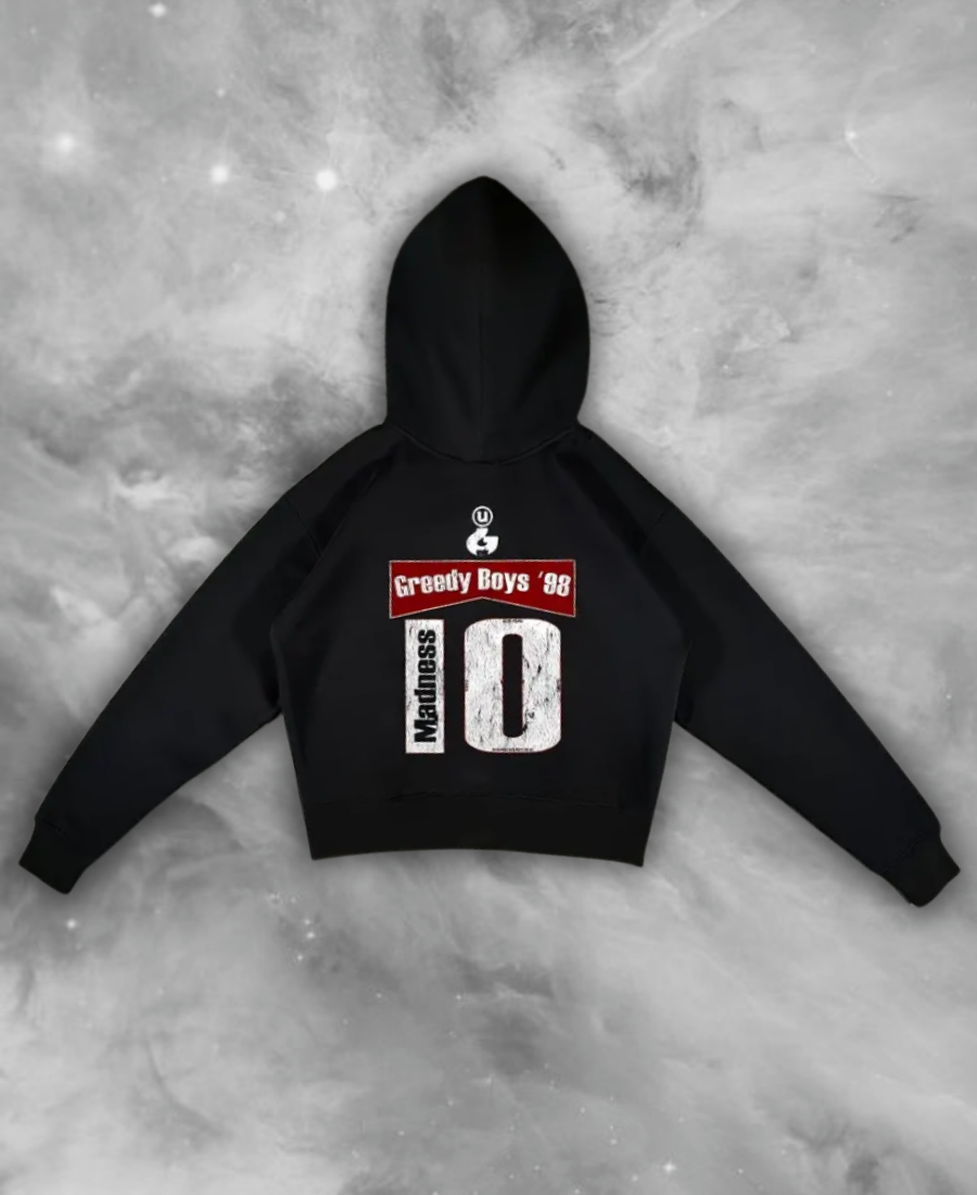 Greedy Boys "Madness 10" Zip-Up Hoodie