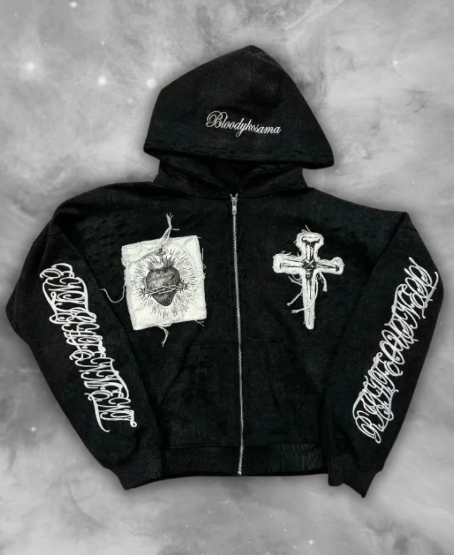 Bleak Devotion Zip-Up Hoodie