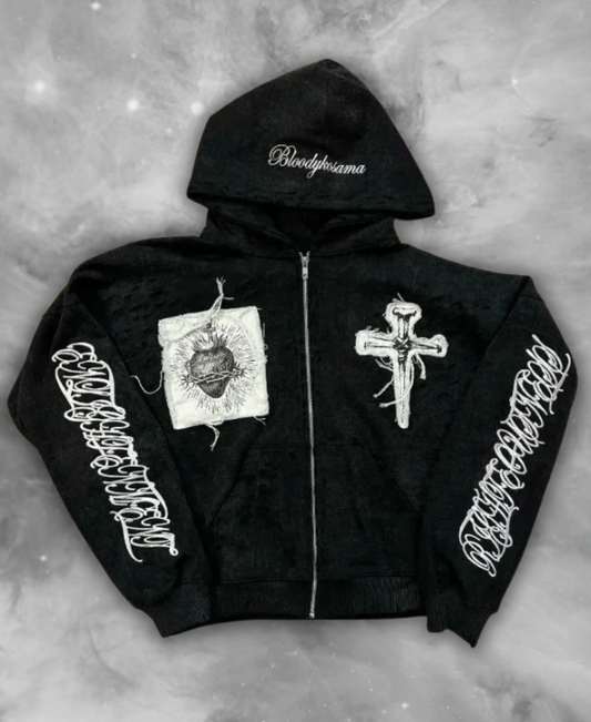 Bleak Devotion Zip-Up Hoodie