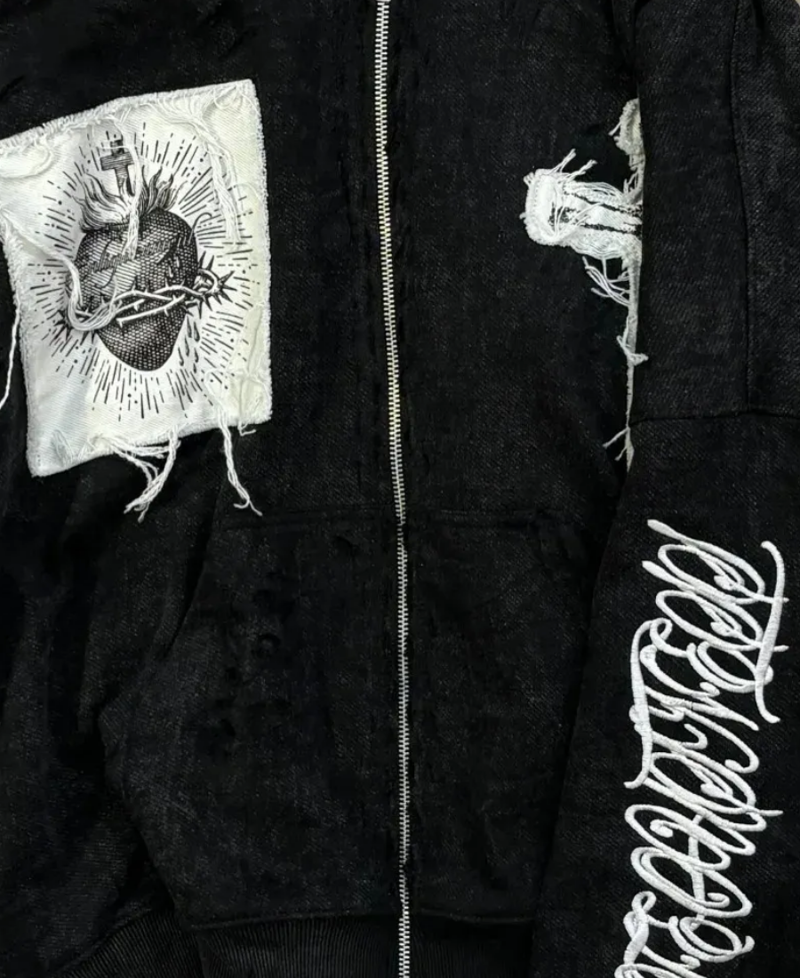 Bleak Devotion Zip-Up Hoodie