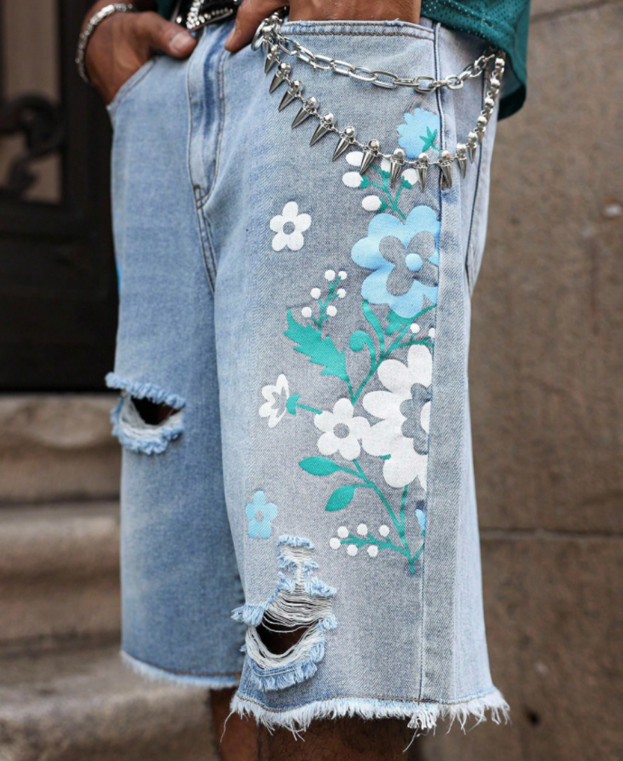 Hope Ripped Collection Kot Şort