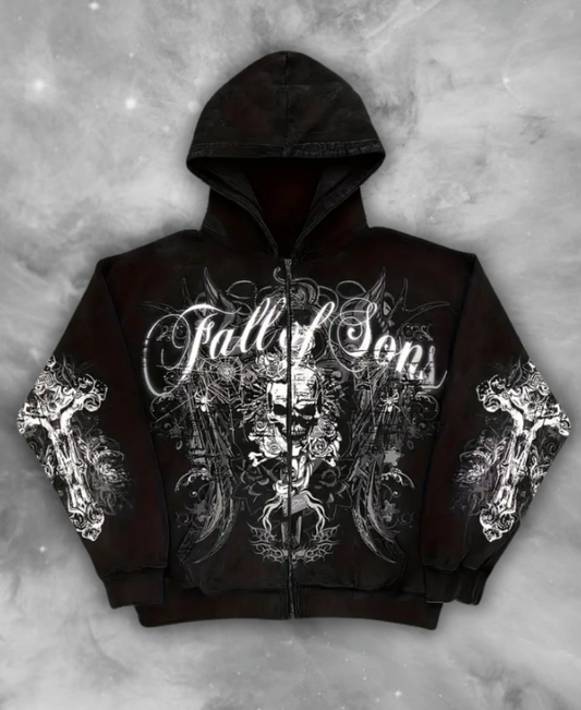 Fall Of Sons Zip-Up Hoodie
