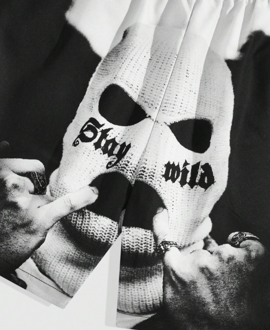 Stay Wild Mask Şort
