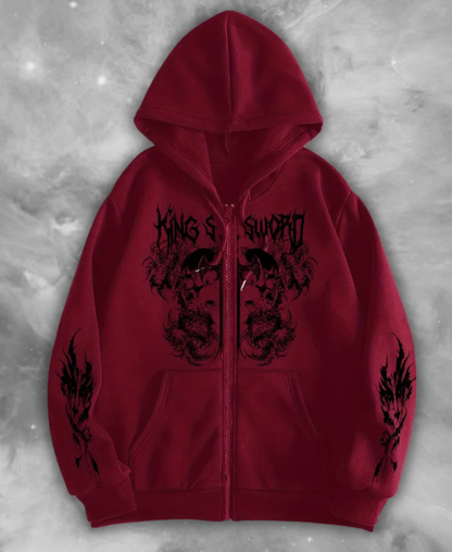 King's Swordlob Zip-Up Hoodie
