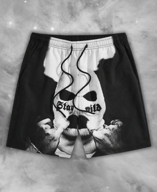 Stay Wild Mask Şort